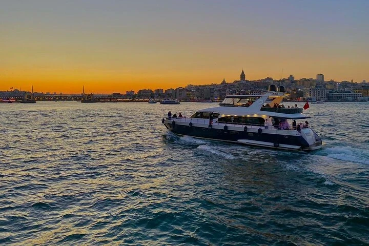 Bosphorus Sunset Cruise on a Luxury Yacht
