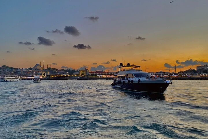 Bosphorus Sunset Cruise on a Luxury Yacht