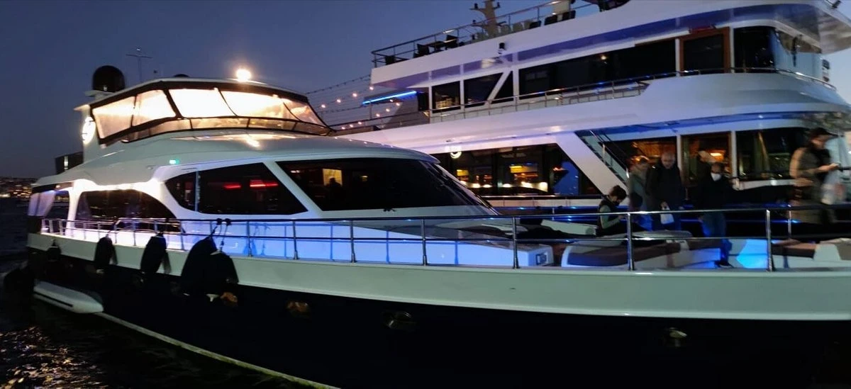 Bosphorus Sunset Cruise on a Luxury Yacht