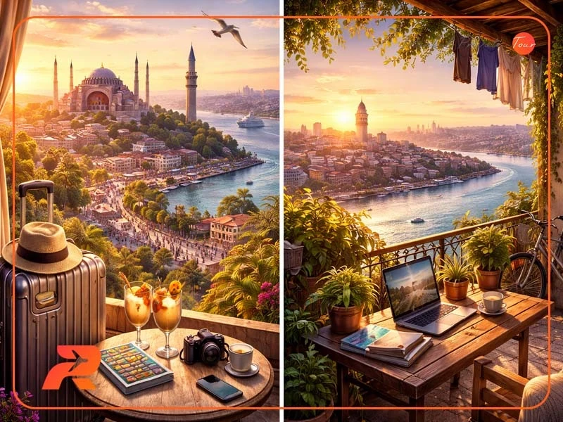 تجارب السفر في إسطنبول: الإقامة القصيرة مقابل الإقامة الطويلة