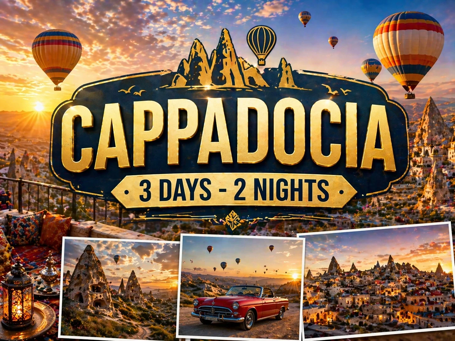 Cappadocia Program ( 3days - 2 nights)