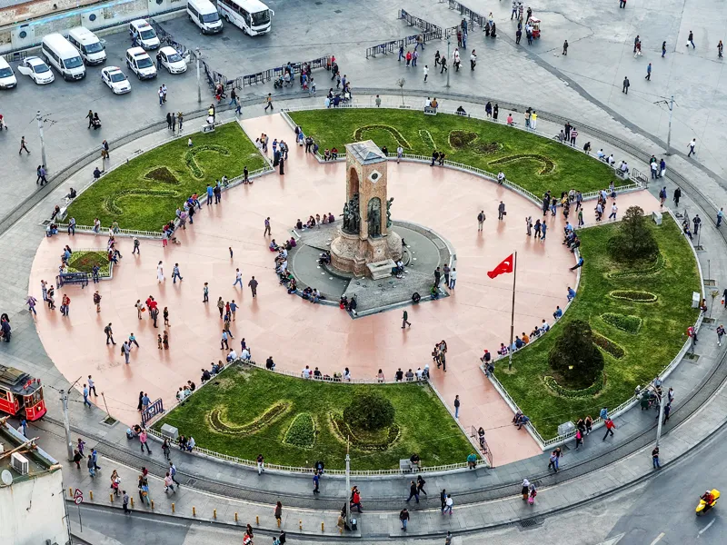 Taksim Square in Istanbul